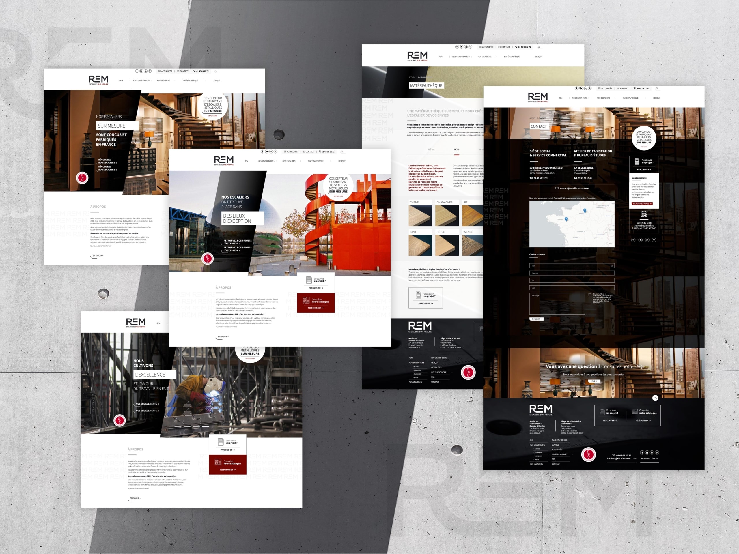 création site web REM